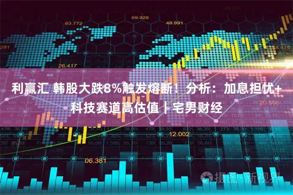 利赢汇 韩股大跌8%触发熔断!分析:加息担忧+科技赛道高估值|宅男财经